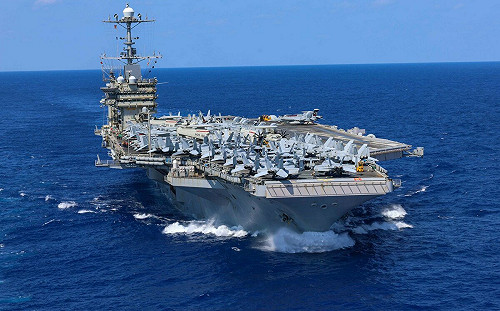 黑色星期三！先傳咆哮者墜海 再傳航艦杜魯門號地中海撞上商船