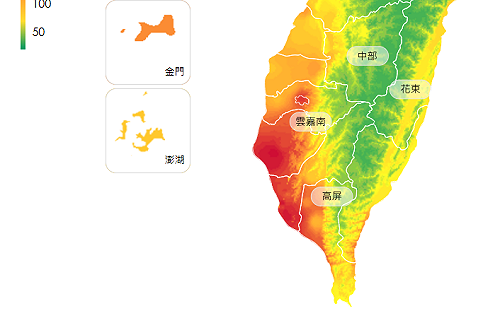 冷氣團影響！空汙擴散條件差 西南部「空品亮紅燈」