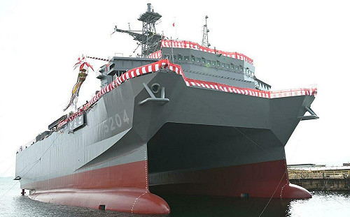 防堵中國潛艦！日本第4艘水聲學測量船命名下水 專家認這件事非偶然…