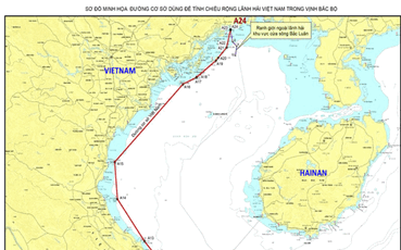 回應中國！越南公布南海北部灣領海基線14點位