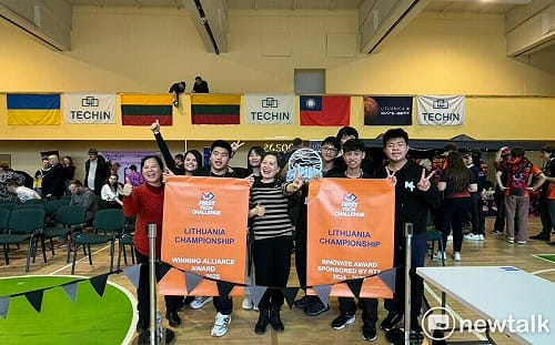 中華小將赴歐再奪冠 苦籌經費赴美角逐機器人大賽冠軍