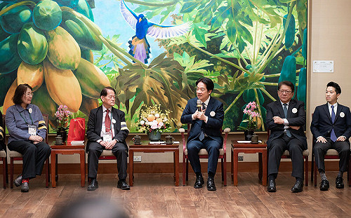 接見海外二二八遺屬返鄉團 總統：絕不能讓類似事件再次發生