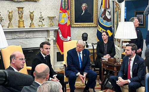 英法元首通話! 肯定川普努力實現烏克蘭的和平作為值得歡迎