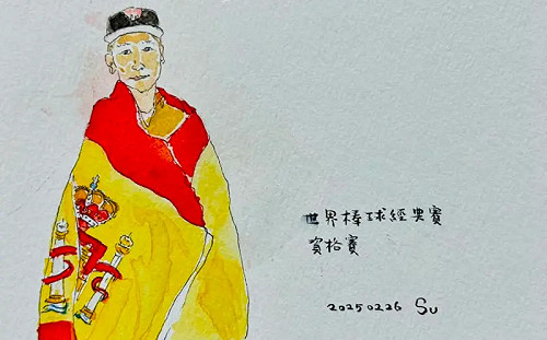 Josh助台灣晉級　他畫國師插畫驚嘆這句