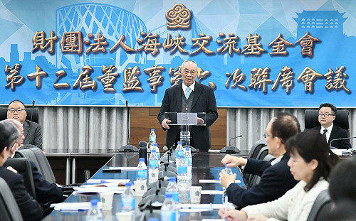 吳豊山：持續為恢復兩岸對話努力 有不少「夠份量人士」協助