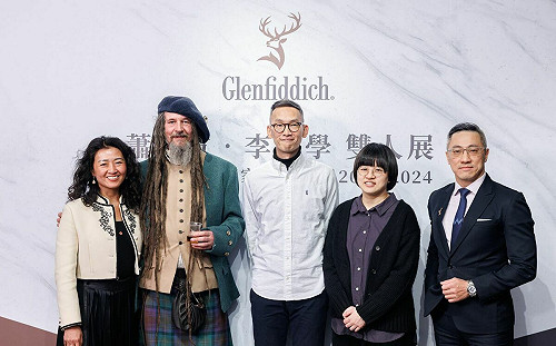 格蘭菲迪跨界藝術領域開啟「藝術家駐村計畫」　年度成果展《彩虹在發生─蕭筑方・李明學雙人展》挑起感官與藝術連結