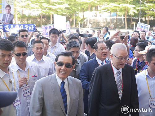 吳敦義就任黨主席  歷任黨主席齊聚捧場