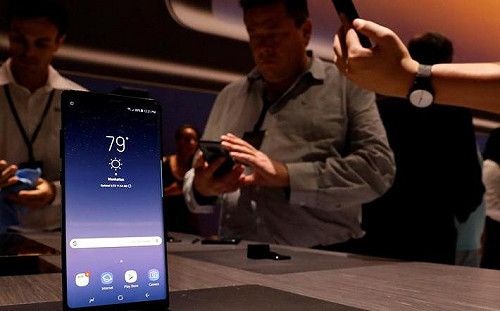 三星Note8發布  雙鏡頭皆配OIS光學防手震