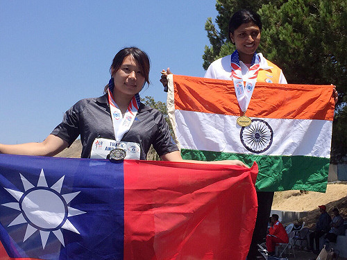 消防之光陳婉玲  世界警消運動會獲獎