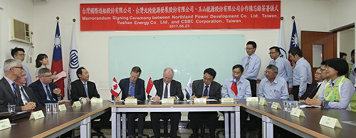 台船跨足離岸風電 掌握5風場5年後供電