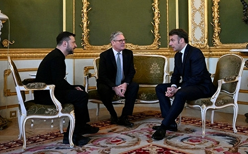 (影)「自願聯盟」正式成立！ 巴黎設永久總部 法要逼普丁上談判桌 德捐愛國者