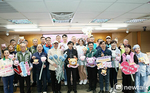 白色情人節「熊愛臺南」南美2館登場   黃偉哲邀民眾賞遊抽鑽石對戒