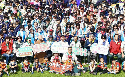 高市三五童軍節慶祝大會暨嘉年華  吳立森表揚績優童軍