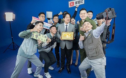 賴清德盼青年日報：發揮文宣作戰、主導認知戰場 