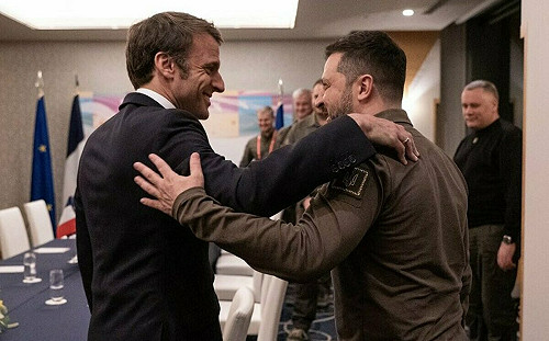 馬克宏：烏克蘭要不要接受外國駐軍俄羅斯無權置喙