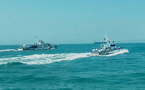 中國「灰色地帶」侵擾加劇 24小時內2度突襲金門