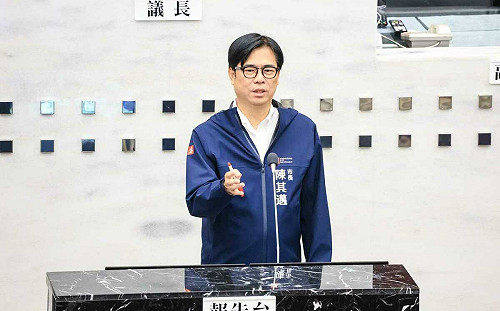 陳其邁赴議會施政報告  四大主軸說明市府施政方針及成果