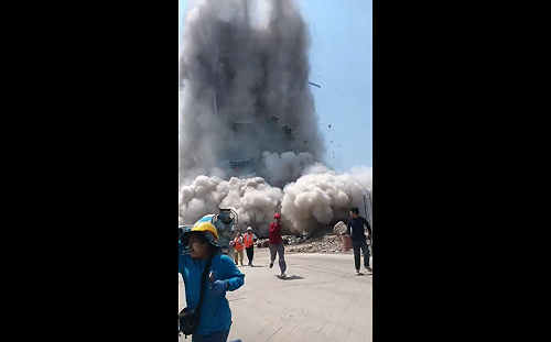 (影) 緬甸規模7.7強震襲！多國震感明顯 泰國曼谷摩天大樓倒塌