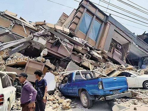 【強震！Taiwan can help1】台緬志工合力急赴災區救難　缺電缺水缺食物缺汽油