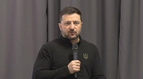 (影) 態度轉變！澤連斯基暗示可在被占領土問題上妥協 俄軍縱隊又遭團滅