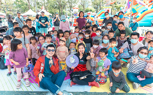 「哇踅雄展：兒童放電-河堤童樂會」登場  安排生命教育公益宣講