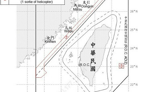 中共18機艦台海周邊活動 國軍嚴密監控