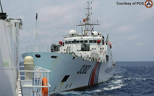 （影）再傳南海衝突！菲律賓控中國海警3302企圖正面衝撞MRRV-4409