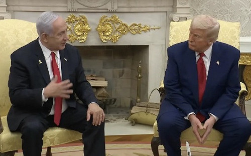 川普決心遷走加薩巴勒斯坦人! 納坦雅胡白宮會晤時 以軍打死西岸3少年