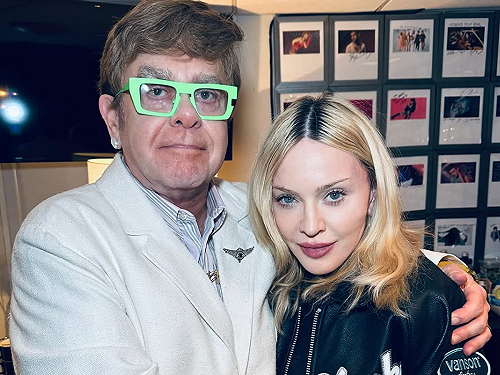 吵了20多年終於放下恩怨　瑪丹娜與艾爾頓強大和解