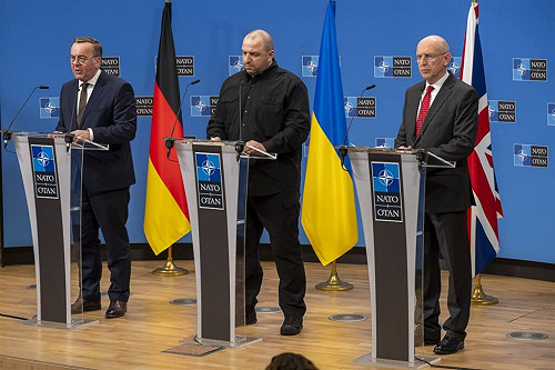 德英主持51國援烏會議 新增破紀錄7700億軍援