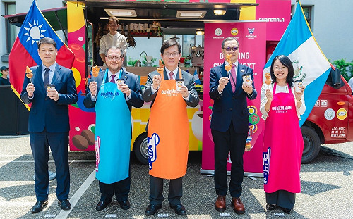 「咖啡外交」上路！ 林佳龍與瓜國大使推廣瓜地馬拉咖啡