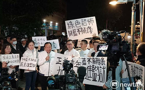 國民黨號召衝地檢署抗議！林俊憲揭朱立倫目標：不是演給我們看的