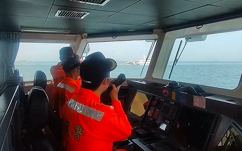 第69次襲擾金門海域！海巡署4艇一對一全程監控、強勢驅離