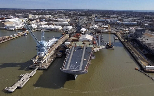 美軍福特級2號艦有望2026年1月進行海試  交付將延至2027年3月