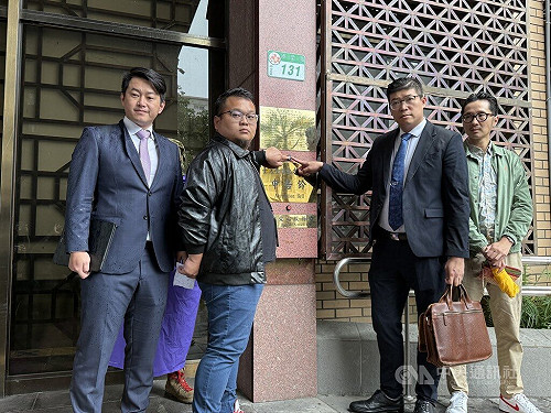 前立委陳柏惟被罷免 赴北檢告發罷團涉偽造文書