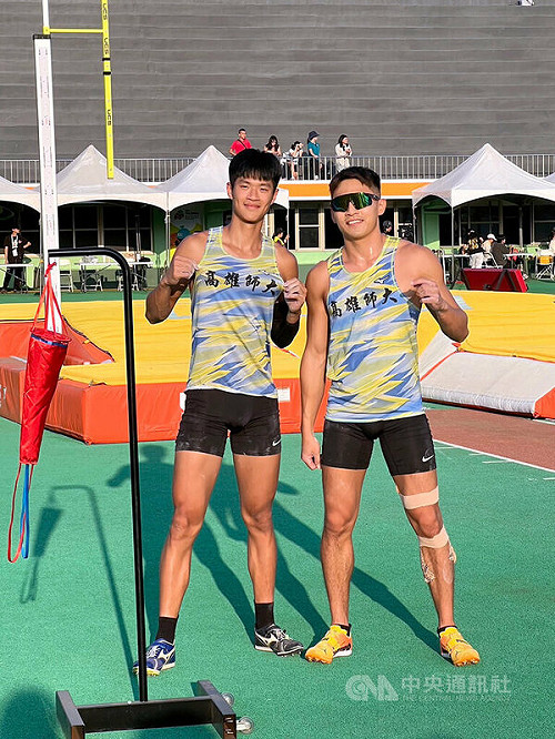 全大運撐竿跳摘金 黃湧富未能破全國紀錄喊可惜