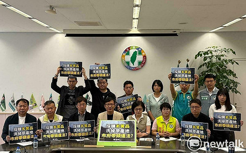 綠營踢爆中市府採購劣質中國用品 竟重新包裝掩蓋原產地標示