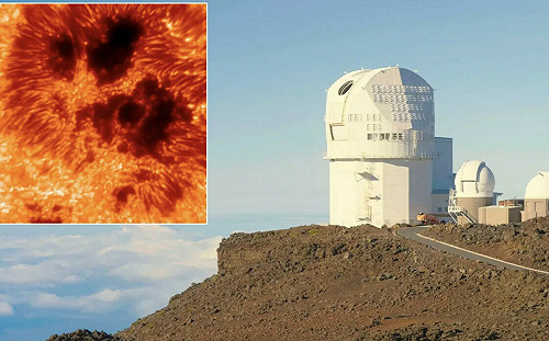 全球最大太陽望遠鏡釋出新影像　揭密太陽黑子與磁場結構