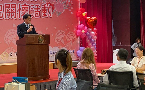 陸委會主委邱垂正：在台陸配擁有合法身份才能安居樂業