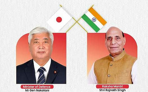 協力對抗中國霸權 日印防長確認將深化國防合作
