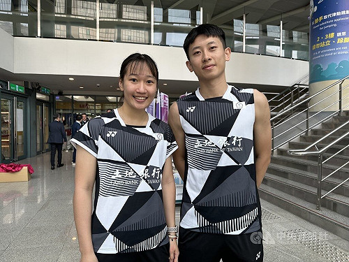 新生代混雙陳政寬、許尹鏸  力拚台北公開賽冠軍