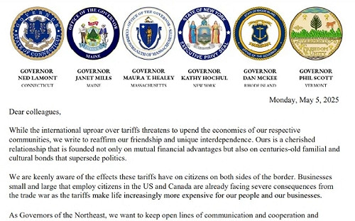美6州長聯名批川普關稅! 其中一個還是共和黨 邀加拿大6省長共商大計