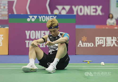 台北羽球公開賽 林俊易爆冷止步16強無緣衛冕