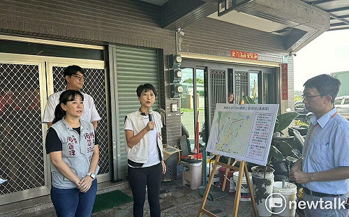 陳亭妃周麗津爭取喜樹路開闢工程  3億8千5百萬元經費改善交通