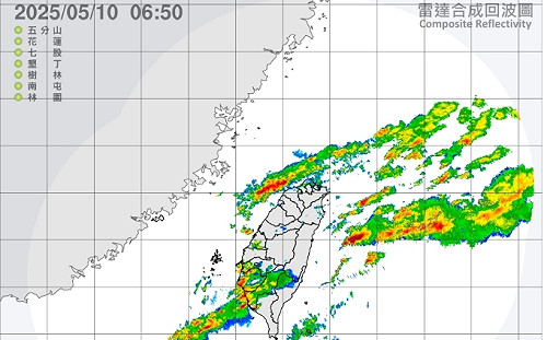 10縣市陸上強風特報! 鋒面及東北風影響全台雷雨又變涼