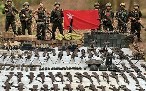 緬甸反政府聯軍突襲勃固軍營! 傳繳獲重型武器、擊斃30緬軍 俘虜多人