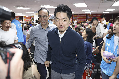 朱立倫蔣萬安同台挺賴士葆 籲投不同意罷免票