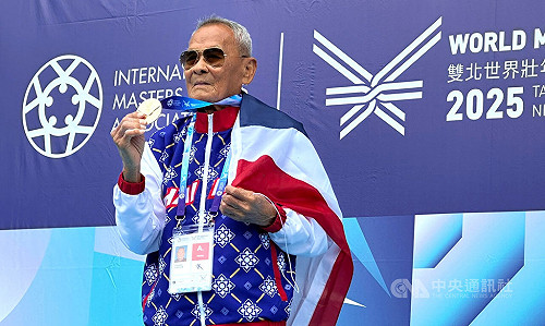 105歲泰國人瑞世壯運奪2金  本屆最高齡參賽者