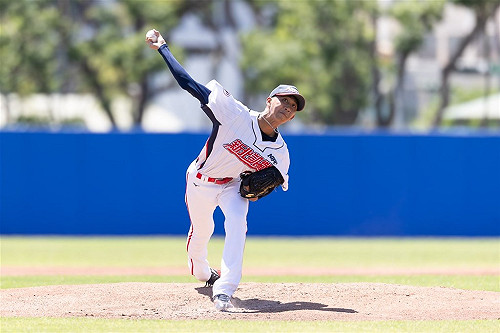 亞運成棒培訓隊林張子俊飆速151公里 楊振裕開轟