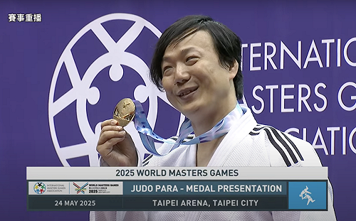 曾是柔道國手!蕭煌奇世壯運柔道直落二奪金